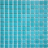 Керамическая Bonaparte Мозаика стеклянная Coral Sea 30x30 в интерьере