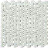Стеклянная Natural Mosaic Steppa STP-WH001-HEX 30x30 в интерьере