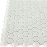 Стеклянная Natural Mosaic Steppa STP-WH001-HEX 30x30 в интерьере