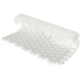 Стеклянная Natural Mosaic Steppa STP-WH001-HEX 30x30 в интерьере