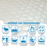 Стеклянная Natural Mosaic Steppa STP-WH001-HEX 30x30 в интерьере