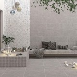 Vitra Newcon Серебристо-Серый Матовый R10a 60x120 в интерьере