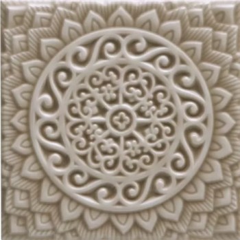 Плитка ADST4100 RELIEVE MANDALA UNIVERSE SILVER SANDS 14,8х14