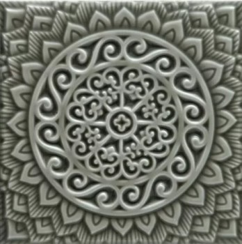 Плитка ADST4101 RELIEVE MANDALA UNIVERSE EUCALYPTUS 14,8х14, Плитка ADST4101 RELIEVE MANDALA UNIVERSE EUCALYPTUS 14,8х14,