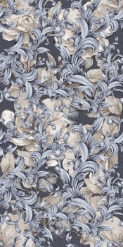 APE Ceramica DEC BAROQUE BLU MIX RECT 60X120 REV
