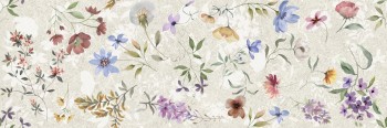 Плитка APE Ceramica A044519 Haru White Rect 30х90 под камень / с цветами Плитка APE Ceramica A044519 Haru White Rect 30х90 под камень / с цветами