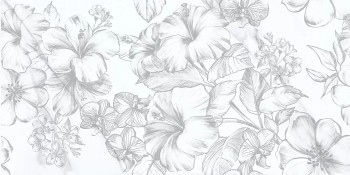 Плитка Carrara Flowers 31.5х63