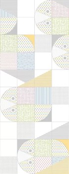 Плитка 00-00109238 Палитра декор букля 20,1х50,5 Плитка 00-00109238 Палитра декор букля 20,1х50,5