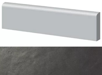 Керамогранит 4960948 Architecture Battiscopa Black Gloss 9х60