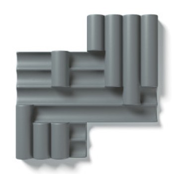 Керамогранит 760355 Rilievi 01 Ombra 50mm 36х35