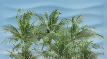 Ceradim Дэк Палм Панно A КПН16PalmA 25х45 Ceradim Дэк Палм Панно A КПН16PalmA 25х45