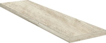 Ступень угловая Cerdomus 72846 Baita Angolo Dx Gradino Costa Retta Bianco 33х100