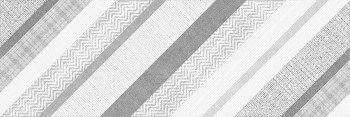 Cersanit Хагги Вставка B серый (HG2U092DT) 25x75