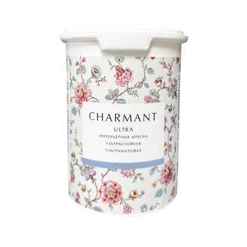 Краска Charmant Ultra ультраматовая моющаяся акрил-уретановая база А