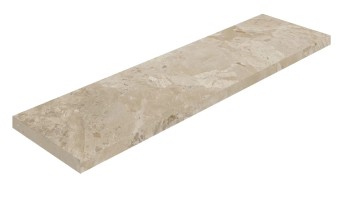 Ступень угловая Coliseum 620070003240 Вивальди Крим / Vivaldi Cream Scal.120 Ang.Sx 33х120