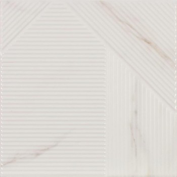 Dune Stripes Mix Calacatta 25х25
