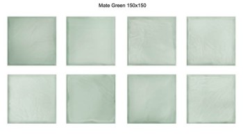 Настенная плитка Mate Green 15х15