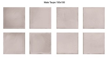 Настенная плитка Mate Taupe 15х15
