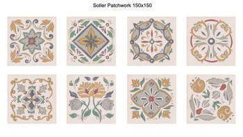 Настенная плитка Soller Patchwork 15х15