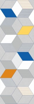 Декор Neo Deco Cube 20x60 матовый керамический Декор Neo Deco Cube 20x60 матовый керамический