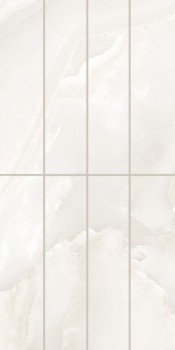 Настенная плитка Onyx Brick Silver 30x60 глянцевая