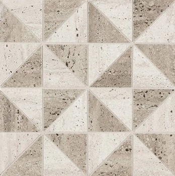 Мозаика fTQT Materia Classica Tortora Bianco Icon B Mosaico 30х30