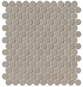 Мозаика fNSY Milano&Floor Tortora Round Mosaico Matt 29.5х32.5