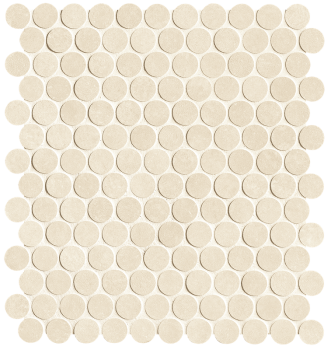 Мозаика fTAT Still Beige Round Mosaico Matt 29,5х32,5