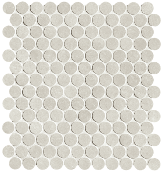 Мозаика fTAU Still Cemento Round Mosaico Matt 29,5х32,5