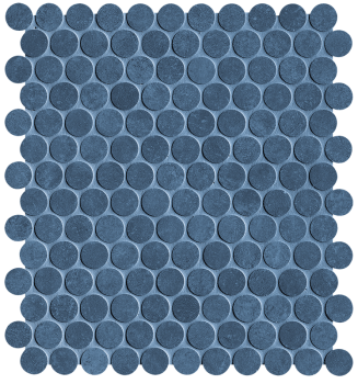 Мозаика fTAW Still Denim Round Mosaico Matt 29,5х32,5