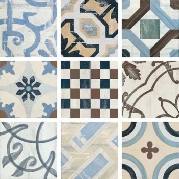 Керамогранит Ceramica Fioranese IND20R Cementine 20 Colors 20х20 Керамогранит Ceramica Fioranese IND20R Cementine 20 Colors 20х20