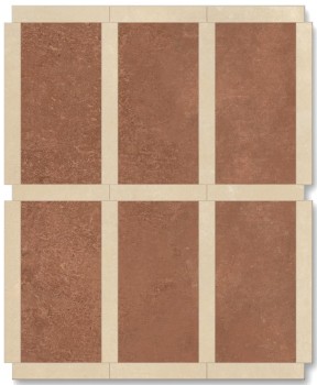 Florim SensiTerre Mattone Cotone Nat Tappeto 57x69 Florim SensiTerre Mattone Cotone Nat Tappeto 57x69