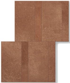 Florim SensiTerre Mattone Nat Tavella E Listello 30x40 Florim SensiTerre Mattone Nat Tavella E Listello 30x40