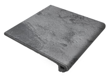 Клинкерная плитка 906860 Peldano Redondo 33 Metal Black 32,5х33