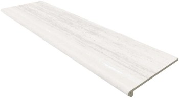 Ступень фронтальная Gres Aragon Peldaño Recto 120 Travis Gris Liso 33х120 /