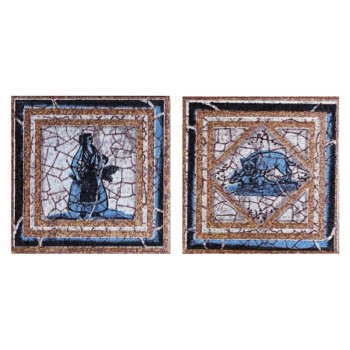 Gresan Natural Gr6. Taco Cadaques Azul 12x12 Gresan Natural Gr6. Taco Cadaques Azul 12x12