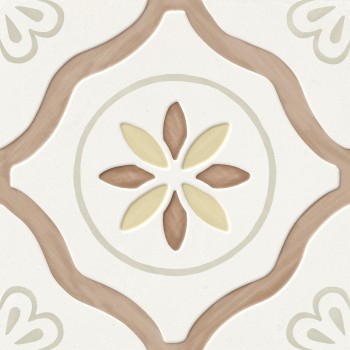Керамогранит 40462 Llevant Clay Petals LT 22,3х22,3