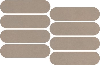 Impronta Italgraniti Nuances Cipria Mosaico Ovale Strideup 19.5х37