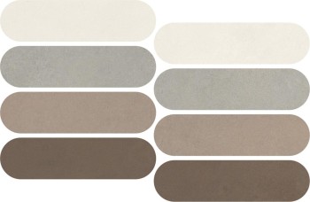 Impronta Italgraniti Nuances Mosaico Ovale Mix Caldo 1 Strideup 19.5х37