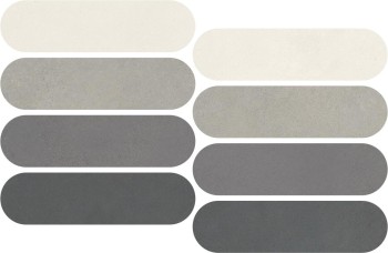 Impronta Italgraniti Nuances Mosaico Ovale Mix Freddo 1 Strideup 19.5х37