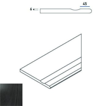Керамогранит 620090000227 CARBON BORDO SVASATO ROUND DX 30х60