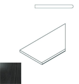 Керамогранит 620090000230 CARBON BORDO ROUND DX 30х60