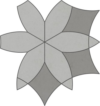 Мозаика из керамогранита FR01 40х40,1