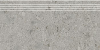 Kerama Marazzi Чеппо ди Гре Ступень серый матовый обрезной DD606020R\GR 30x60