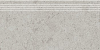 Kerama Marazzi Чеппо ди Гре Ступень серый светлый матовый обрезной DD605820R\GR 30x60