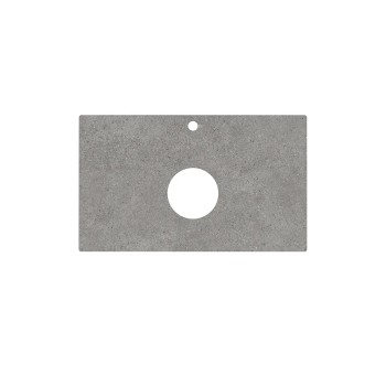 Столешница Kerama Marazzi PL1.DL500900R\80 Фондамента 80 из керамогранита с отверстием под смеситель (для накладных раковин)