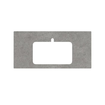 Столешница Kerama Marazzi PL2.DL500900R\100 Фондамента 100 из керамогранита с отверстием под смеситель (для раковин, встраиваемых сверху)