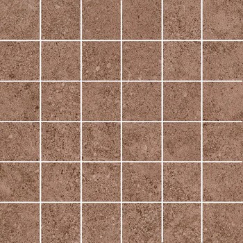 Мозаика KMD2MSA014BR Декор Руссильон мозаичный коричневый матовый обрезной 30x30x0,9