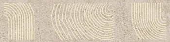 Плитка KMB2TGL004BR Бордюр Руссильон бежевый матовый обрезной 30x7,2x0,9