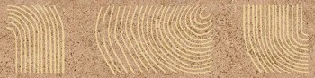 Плитка KMB2TGL005BR Бордюр Руссильон оранжевый светлый матовый обрезной 30x7,2x0,9